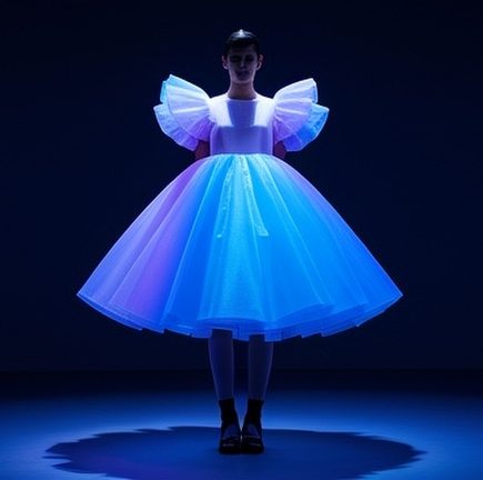 The Dress That Changes Color: Anrealage’s UV-Reactive Fashion