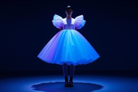 The Dress That Changes Color: Anrealage’s UV-Reactive Fashion
