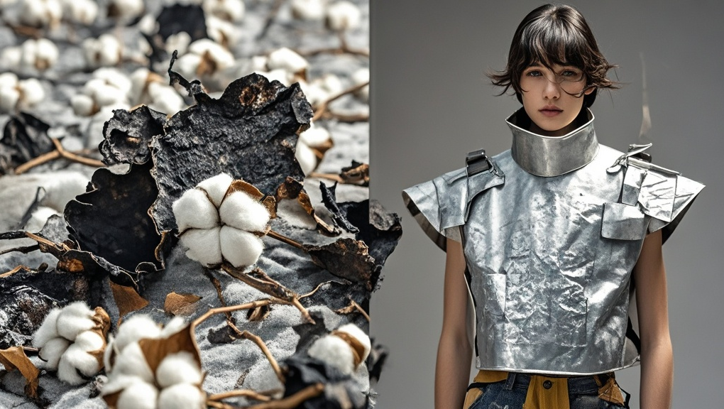 Burnt Cotton’s Second Life: How Old Clothes Become EMI Shields