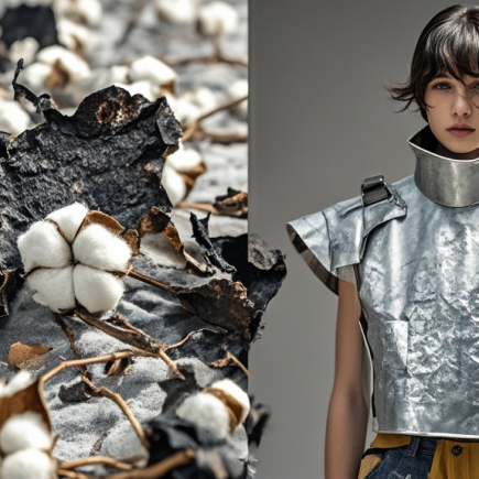 Burnt Cotton’s Second Life: How Old Clothes Become EMI Shields