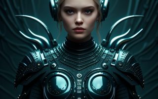 Grimes’ Alien Warrior Look: The Tech Behind Iris van Herpen’s Armor Dress