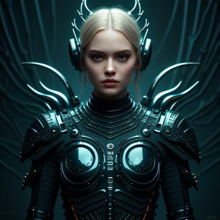 Grimes’ Alien Warrior Look: The Tech Behind Iris van Herpen’s Armor Dress