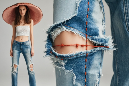 Self-Repairing Fabrics: The Mushroom Stitch That Heals Itself