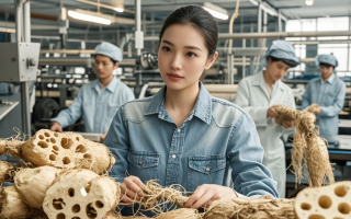Lotus Root Fiber: The Porous Fabric Inspired by Nature